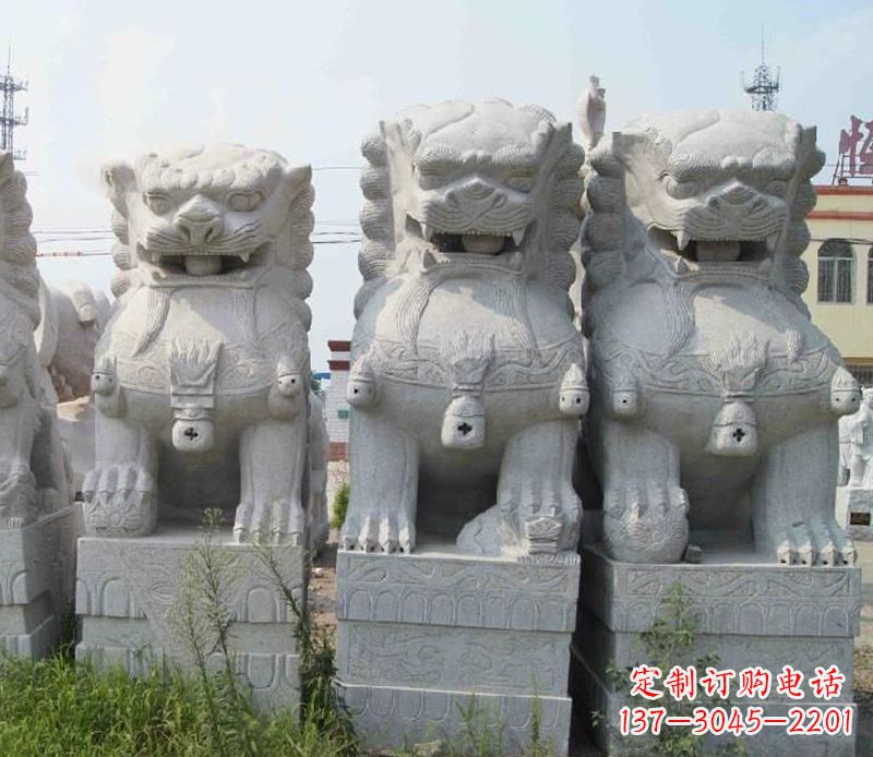 济南北京玉石狮子雕塑
