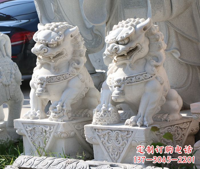 济南大理石狮子雕塑