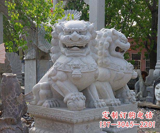 济南中领雕塑狮子雕塑定制