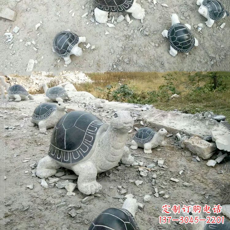 济南全新精美大理石乌龟雕塑