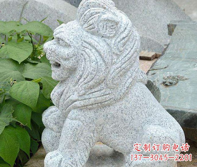 济南大理石狮子雕塑