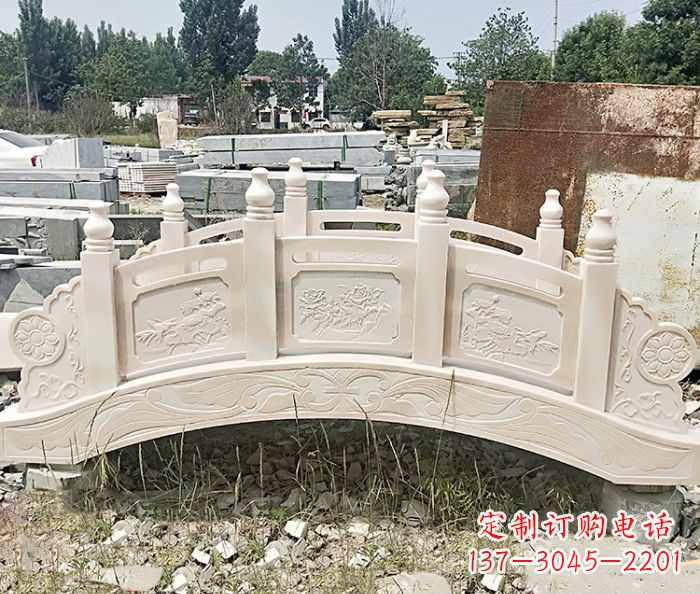 济南大理石小型拱桥雕塑