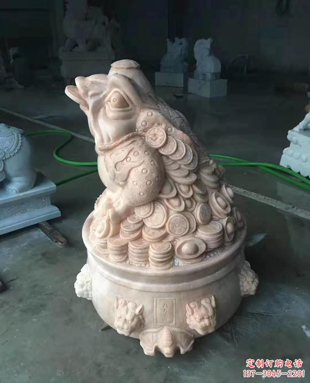 济南精致石雕动物雕塑