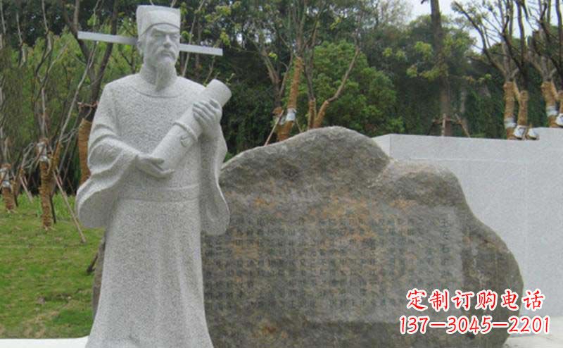 济南精致大理石雕塑——传承王安石精神