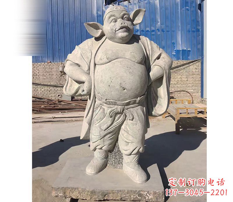 济南大理石猪八戒雕塑