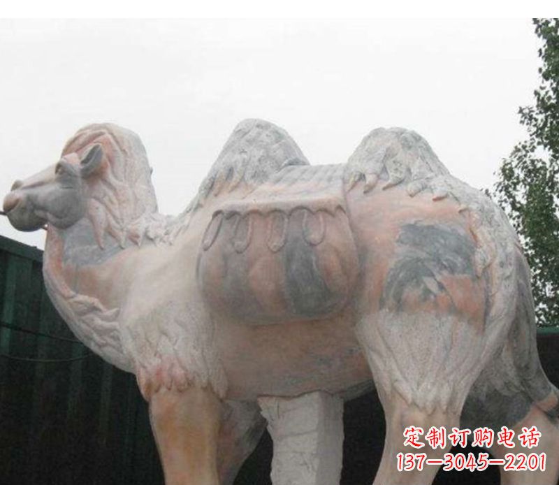 济南新颖精美的骆驼石雕