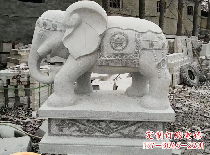 济南大象石雕壁画