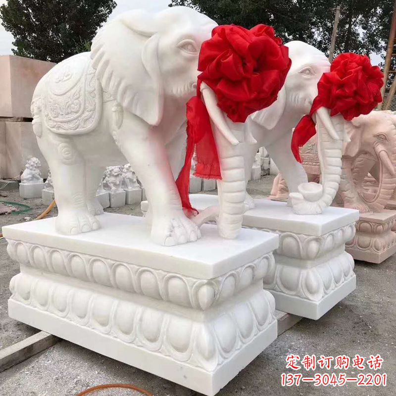 济南大象石雕塑