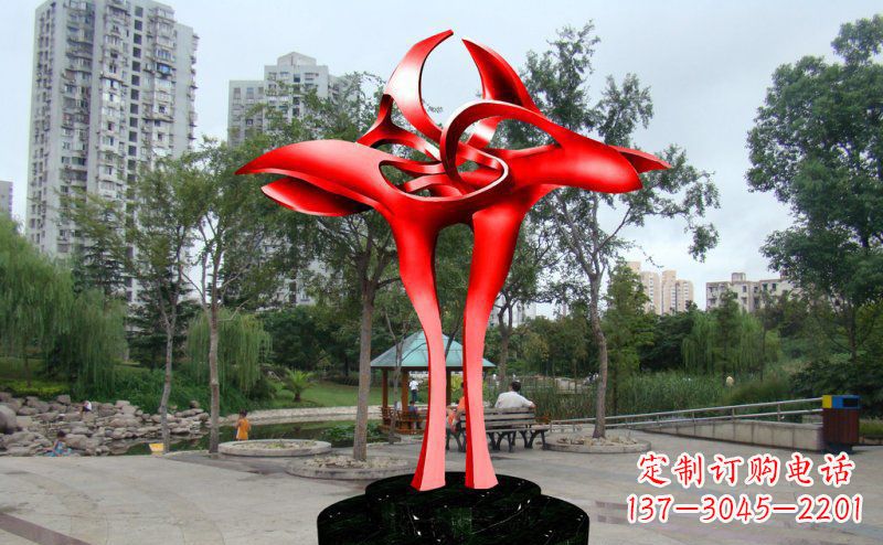 济南精美的不锈钢仙鹤雕塑