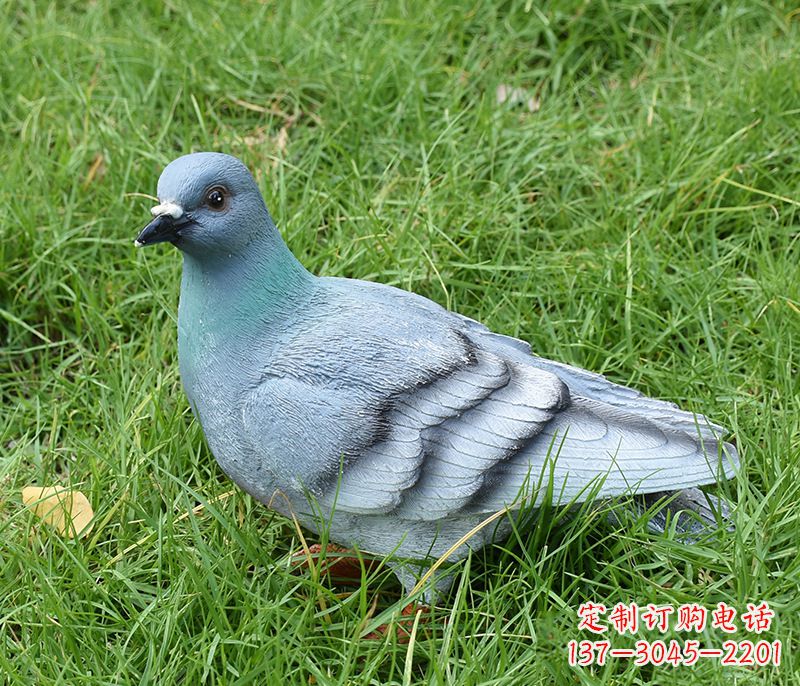 济南大型高雅和平鸽雕塑