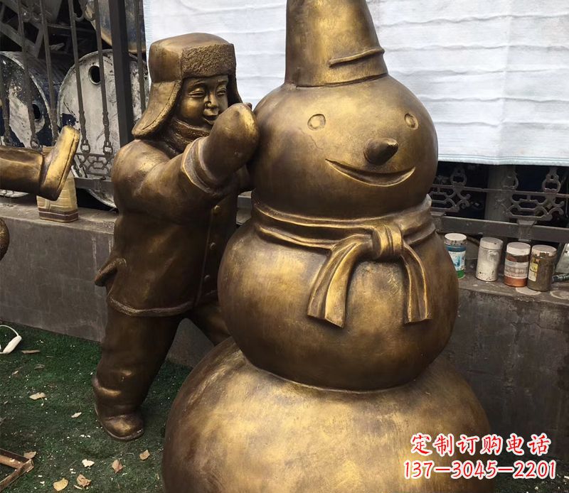 济南儿童铜雕精美礼品