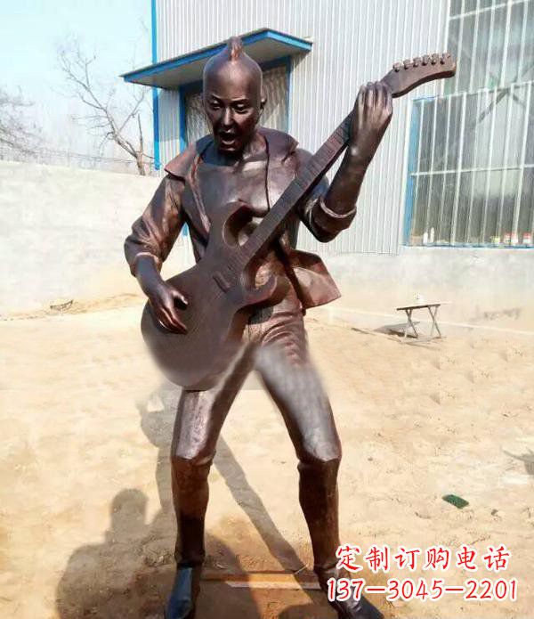 济南音乐传奇——吉他雕塑