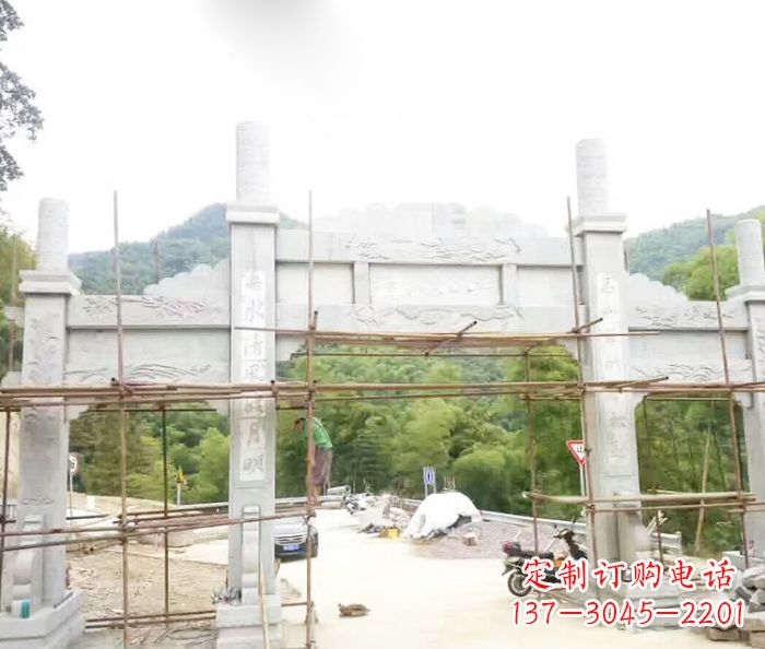 济南专业牌坊雕塑定制