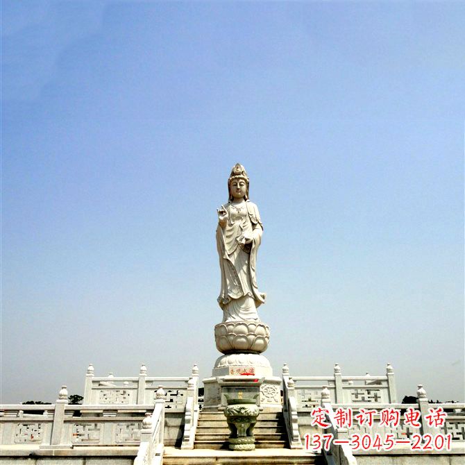 济南观音大型石雕景观雕塑