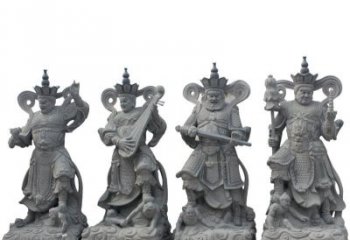 济南四大天王大理石雕塑