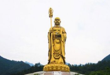 济南高端定制大型地藏菩萨铜雕