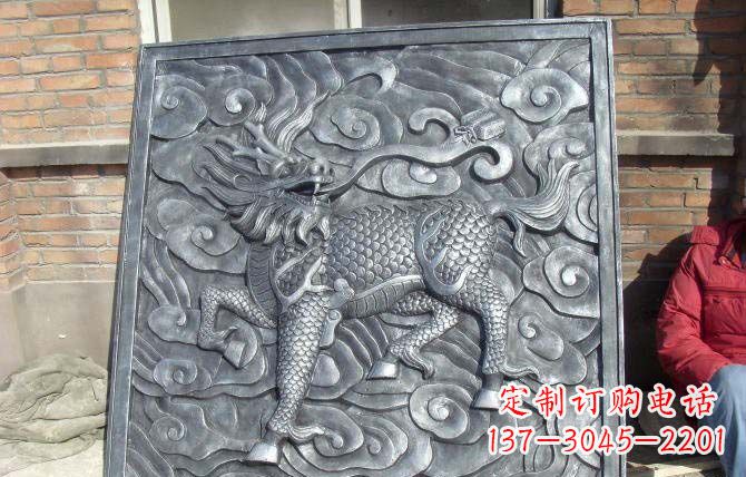 济南雕塑·锻铜古典麒麟
