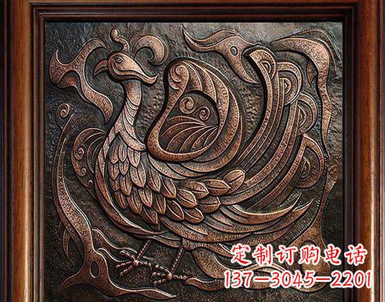 济南锻铜朱雀雕塑