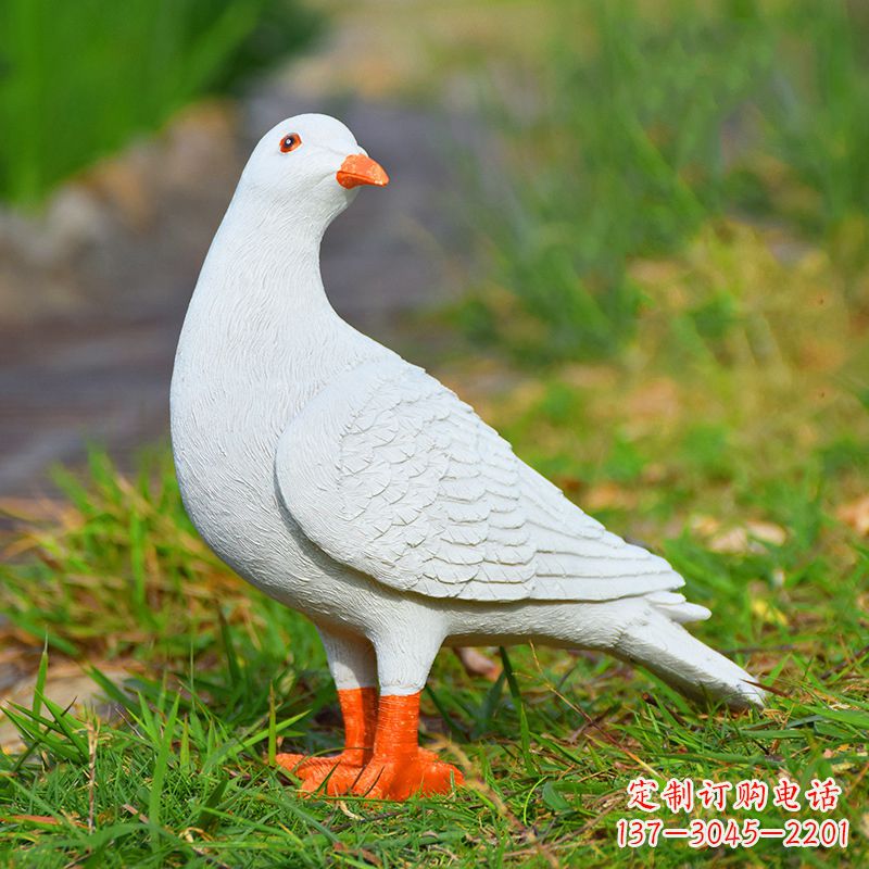 济南俄国和平鸽雕塑