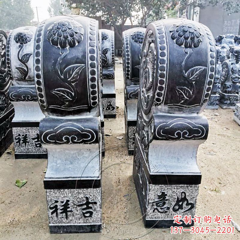 济南仿古门枕石门墩雕塑