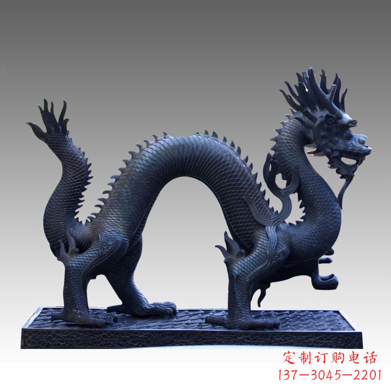 济南仿古做旧神龙铜雕