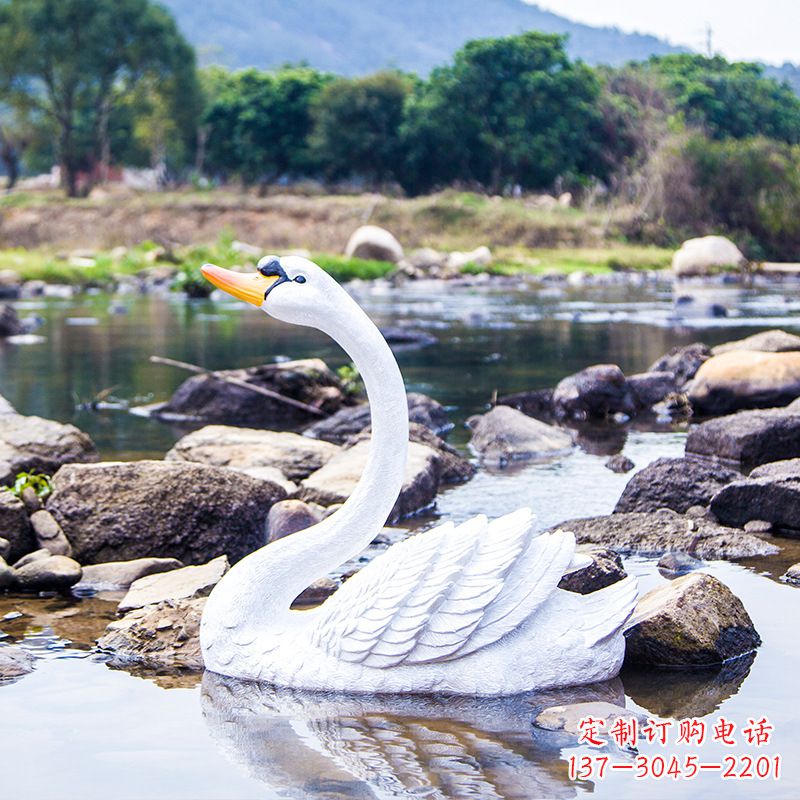 济南臻选天鹅雕塑,给你绝美的家庭美学