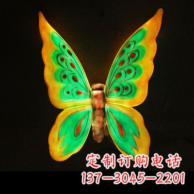济南闪耀蝴蝶,精致灯光雕塑