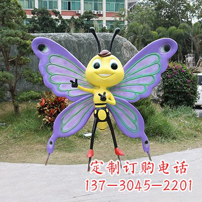 济南仿真蝴蝶雕塑,精致多彩、灵动优雅
