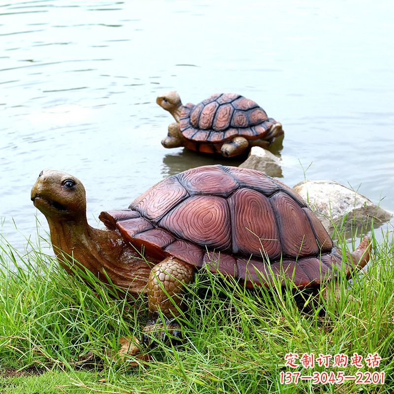 济南精美乌龟雕塑,点亮您的池塘水景