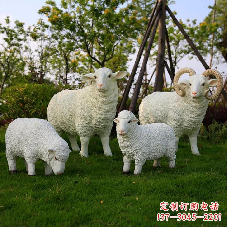 济南精美玻璃钢动物雕塑