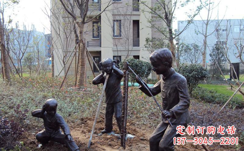 济南中领雕塑 | 为儿童景观带来美好的铜雕塑