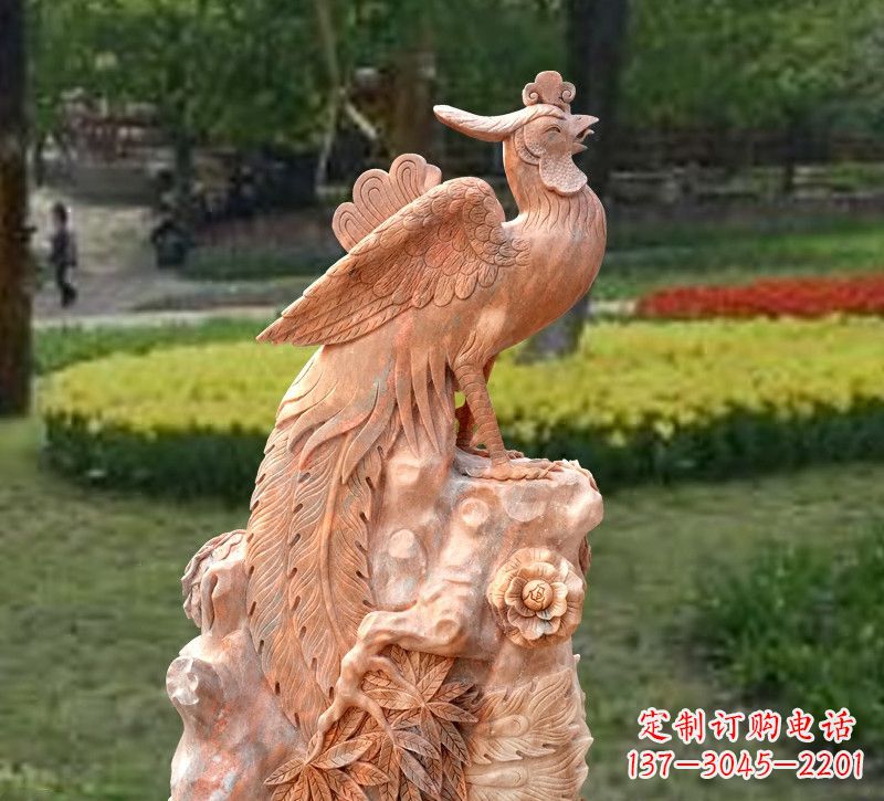 济南凤凰神鸟景观雕塑
