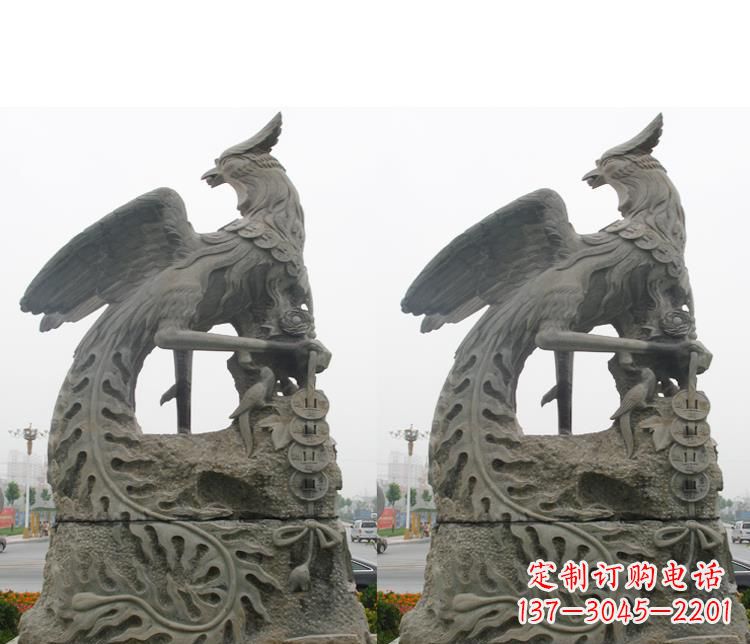 济南艺术级凤凰石雕