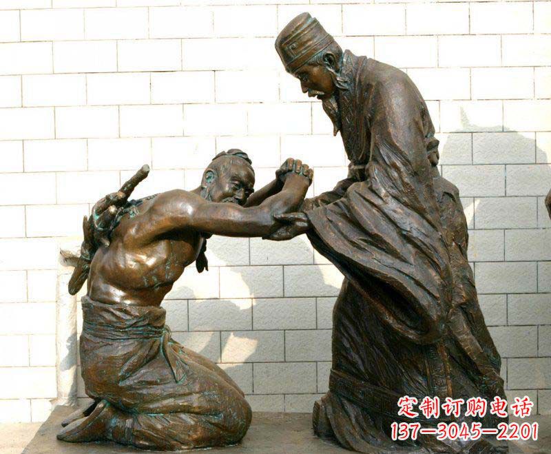 济南中领雕塑——传承古代文化的名人铜雕