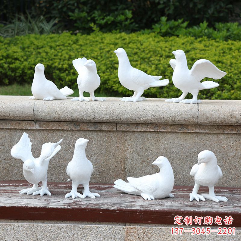 济南精美鸽子铜雕
