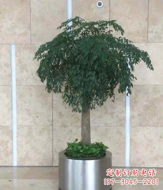 济南特色铜质花盆装饰雕塑