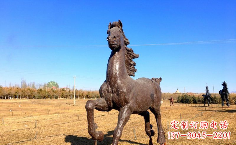 济南精美大型动物雕塑