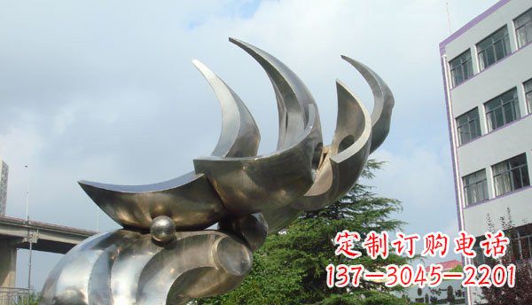 济南中领雕塑出品不锈钢海鸥雕塑