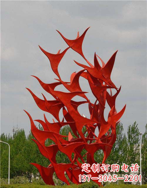 济南不锈钢天鹅雕塑,唤醒公园景观