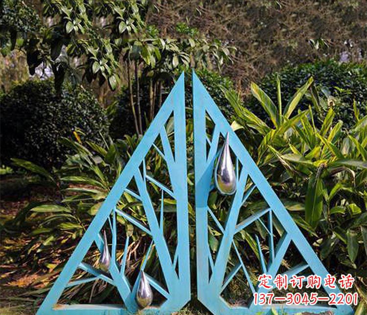 济南 风格树枝不锈钢景观雕塑
