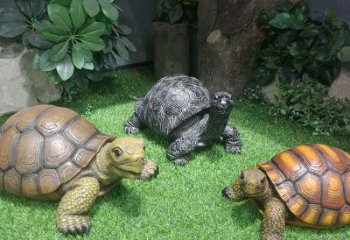 济南乌龟雕塑，装点你的庭院水景
