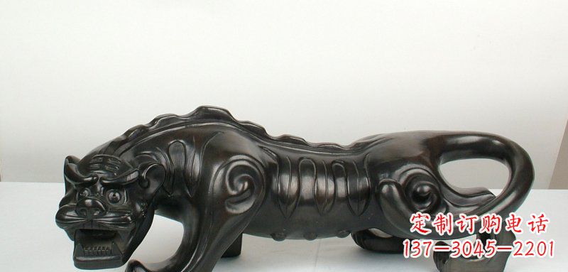 济南象征精神力量的老虎雕塑