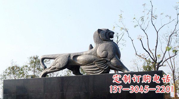 济南中领雕塑专业打造狮子铜雕