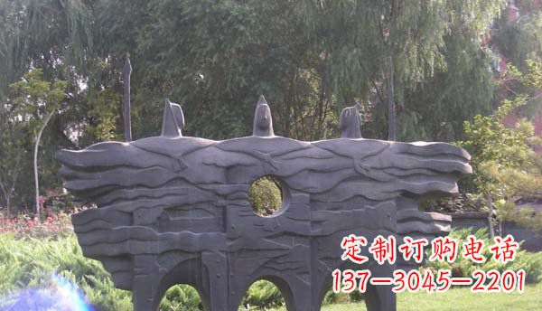 济南精美绝伦的战士铜雕