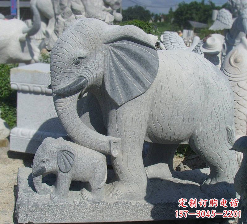 济南雕塑艺术大象雕塑