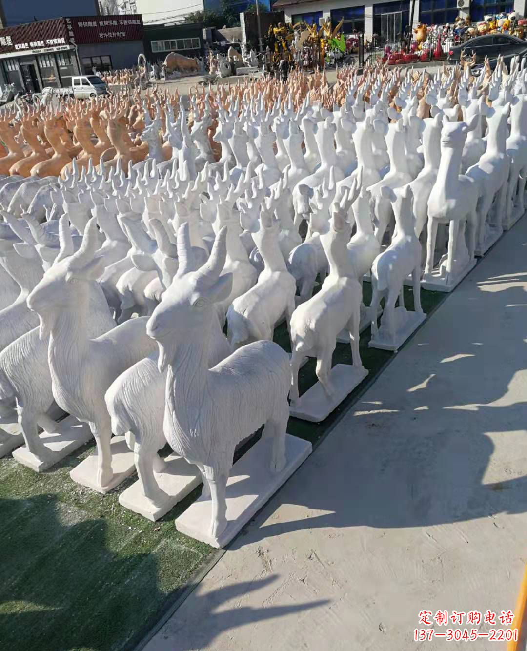 济南大理石羊雕塑