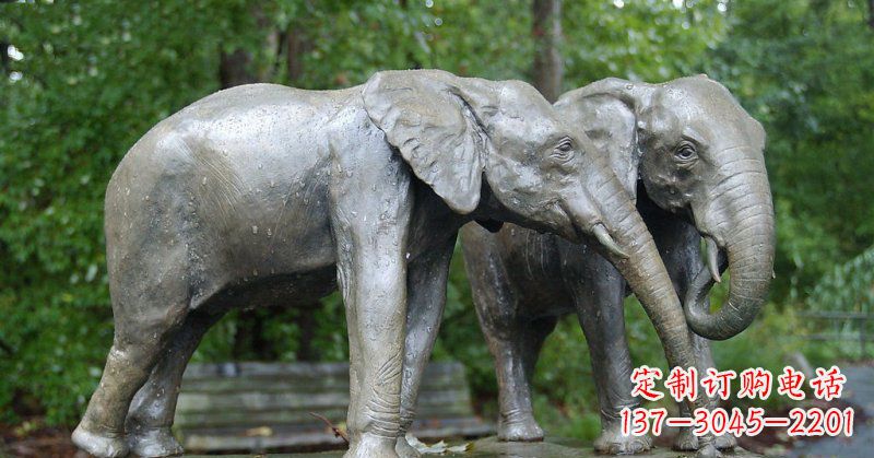 济南优质大象铜雕