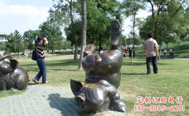 济南产品名称中领雕塑铜质动物雕塑