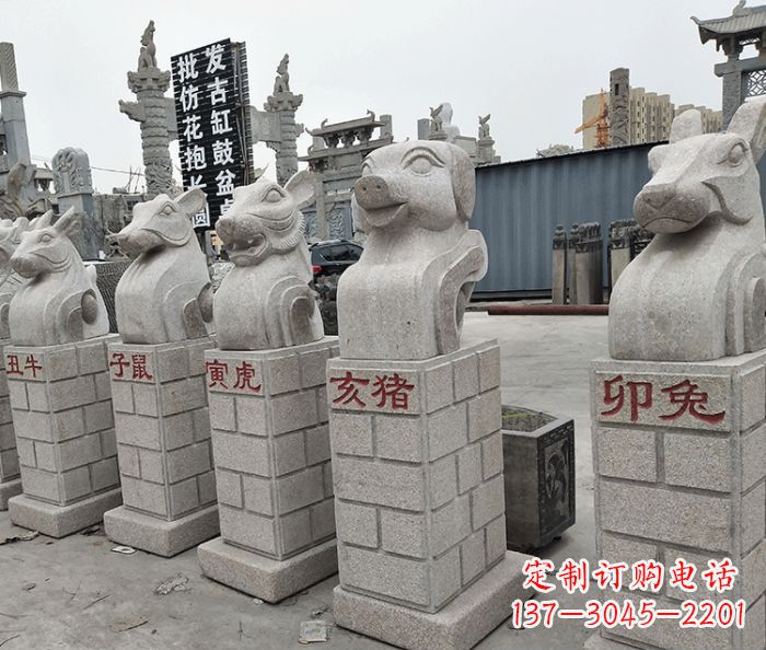 济南动物石雕,精美而精致
