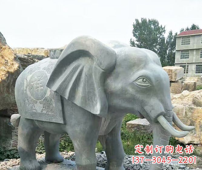 济南精美大象雕塑,装点你的公园